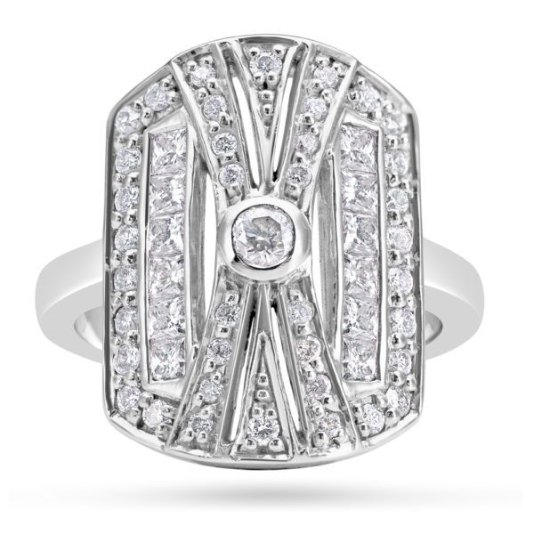 18ct Gold Art Deco Diamond