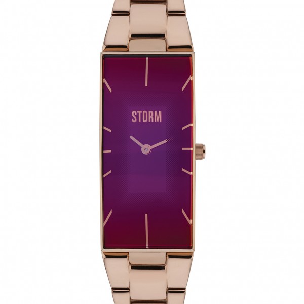 Storm Ixia Watch Rose Gold and Purple