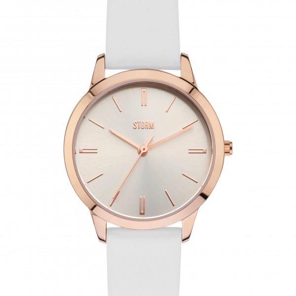 Storm Warch Netty Rose Gold & White