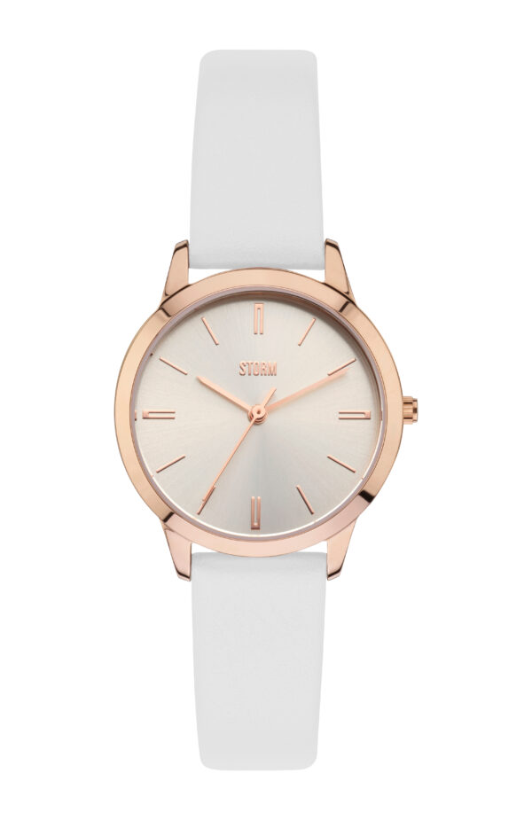 Storm Warch Netty Rose Gold & White