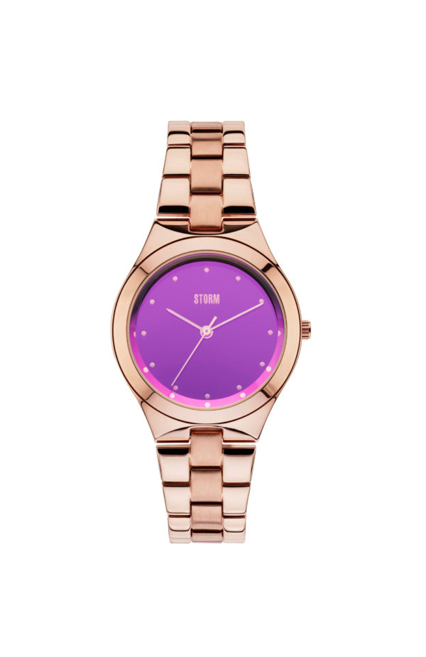 Storm Watch Amella Rose Gold Purple