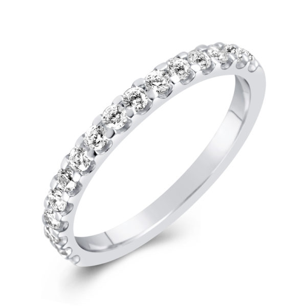 Kerrie Single Row 0.40ct Diamond Wedding and Eternity Ring